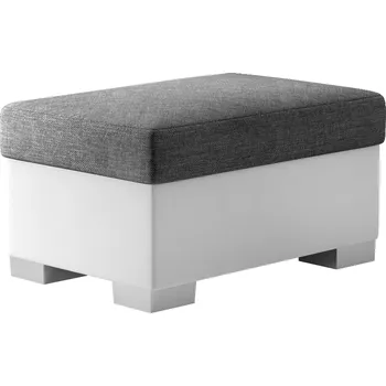 Taburet Taburet ROKO šedá / bílá