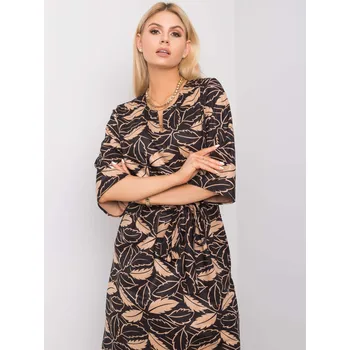 Dámské šaty Dress-LK-SK-508463.71-black LAKERTA hnědá 3205531
