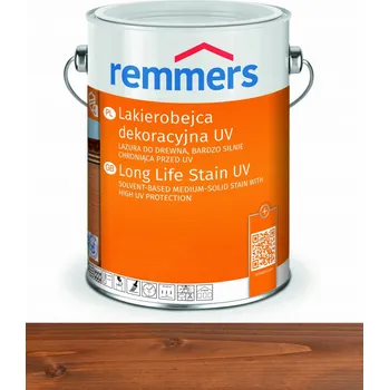 Lak na dřevo Lazura s lakem Remmers 20 l hnědá lesklá