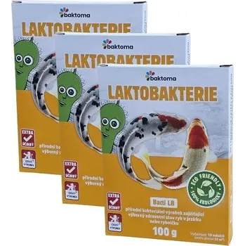 Zahradní jezírko Baktoma Laktobakterie do jezírka Bacti LB 100g 2+1 Baktoma Laktobakterie do jezírka Bacti LB 100g 2+1