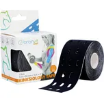 BronVit Sport Kinesio tape děrovaný, 5 cm x 5 m Barva: Černá