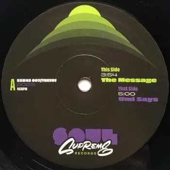 Zahraniční hudba SP The Message / Umi Says 2023