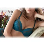 Dámská push-up podprsenka 60613 černá - Selmark 70C