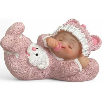 Party dekorace Modecor Figurka na dort Miminko holčička