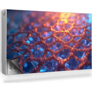 Obraz Magnetická podložka na radiátor, kryt 100 x 60 cm fialová