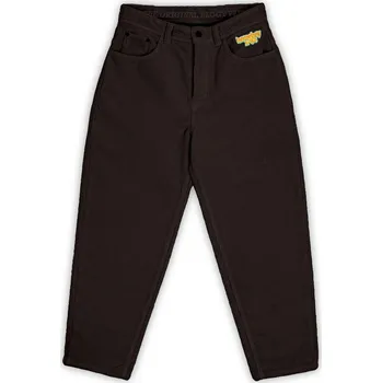 Pánské kalhoty HOMEBOY kalhoty - X-Tra Baggy Cord Chocolate Brown (CHOCOLATE BROWN-43)