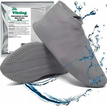 turistický návlek Nepromokavé gumové návleky / chrániče bot do deště, velikost 35-39