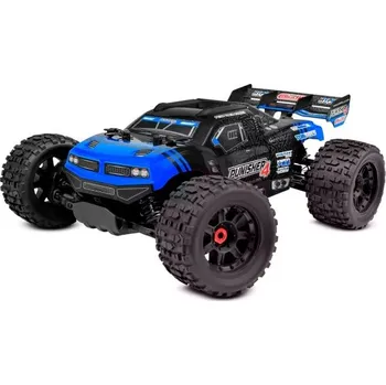 RC model auta PUNISHER-4 - Monster Truck 4WD 3-4S - RTR - modrá