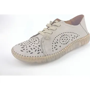 Dámské polobotky Dámské polobotky Manitu 840133-08 béžové 41