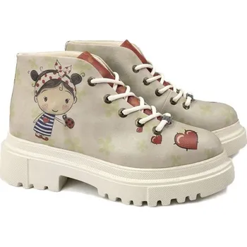 Dámské polobotky Dámské šněrovací kotníkové polobotky Goby POT501 41