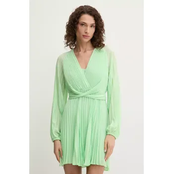 Dámské šaty Šaty Twinset zelená barva, mini, 251TP2334 70X, vel. 38