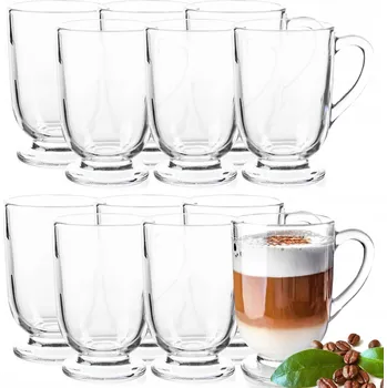 Sklenice Sklenice na kávu OMAGO 300 ml 12 ks