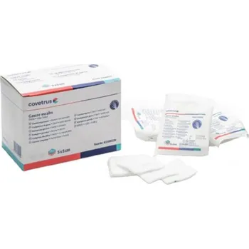 Zdravotnický materiál CVET Kompres gáza 5x5cm steril 12v. 50x2ks