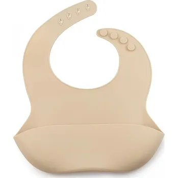 Silikonový bryndák voděodolný nastavitelný s kapsičkou, BLW, Sada