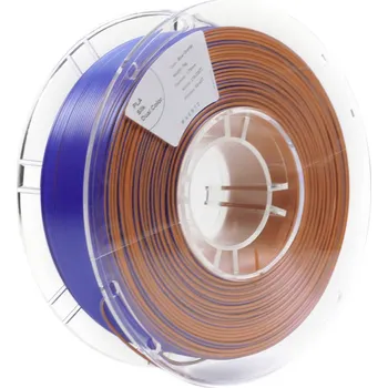 Příslušenství k 3D tiskárně Maertz PMMA-1021-005 PMMA-1021-005 vlákno pro 3D tiskárny PLA hedvábí Hedvábně lesklé 1.75 mm 1000 g modrá, oranžová 1 ks