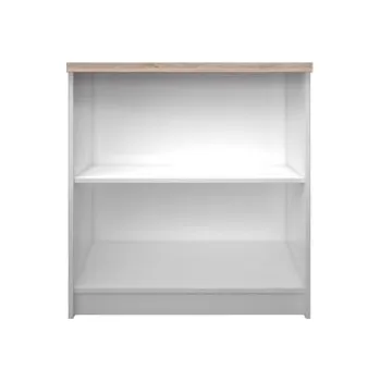 Knihovna MIXIO otevřený regál 80 dub sonoma/bílá