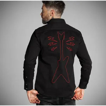 Pánská košile košile pánská s dlouhým rukávem HYRAW - DIME'S RELIC - 3XL