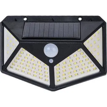 Venkovní osvětlení Hütermann Solární LED lampa 100 LED se soumrakovým a pohybovým senzorem