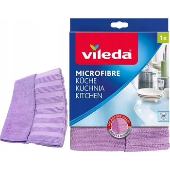 Utěrka Utěrka Vileda Microfibre Kuchyňská 2v1 z Mikrovlákna Fialová
