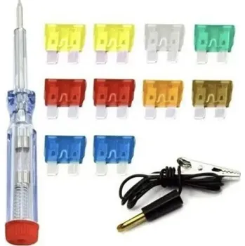 Autodiagnostika PER VOI Sada 10 mini pojistek + zkoušečka