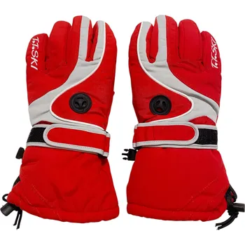 Rukavice SLEVA ! Zateplené lyžařské rukavice SKYone - dámské / červená