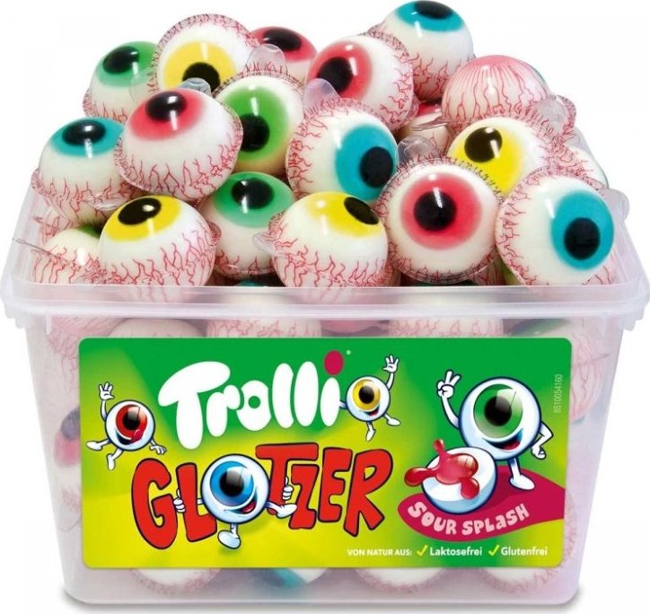 Trolli Glotzer oči 60 ks
