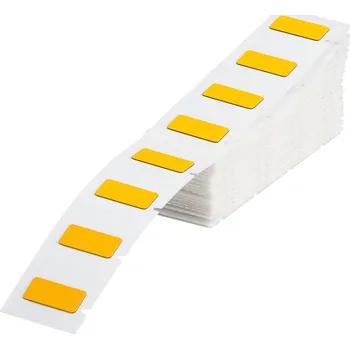 Brady M6-06-7593-YL / 312031, Engraved Plate Replacement Labels, 15 mm x 45 mm