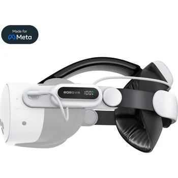 Příslušenství pro VR BOBOVR E3 Pro | Popruh na baterie pro Meta Quest 3S a Quest 3
