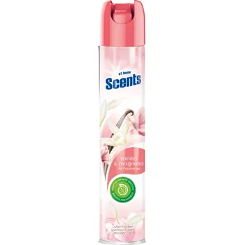 Osvěžovač vzduchu AT HOME OSVĚŽOVAČ SPRAY VANILLA+ MAGNOLIA 400ML