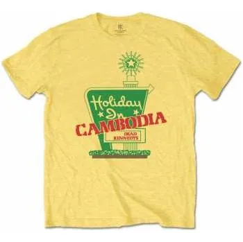 Merch Dead Kennedys: Tričko Holiday In Cambodia L