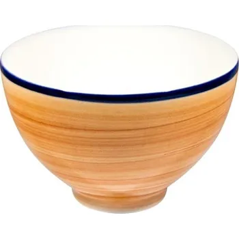 Keramická kompotová miska Tereza oranžová