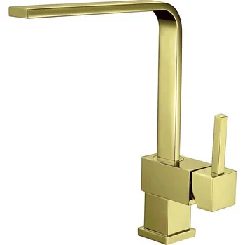 Vodovodní baterie ALVEUS 1134828 - Dřezová baterie LAGUNA 28,6 cm monarch zlatá