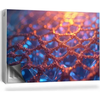 Obraz Magnetická podložka na radiátor, kryt 90 x 60 cm fialová