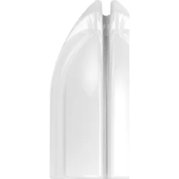 Šipka Kroužky na násadky L-Style Shell Lock Ring plastové, bílé, 6ks