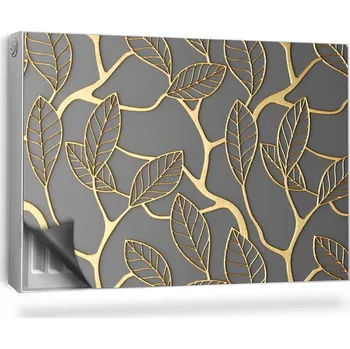 Obraz Magnetická podložka na radiátor, kryt 90 x 60 cm šedá