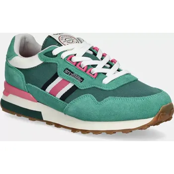Dámské tenisky Sneakers boty Pepe Jeans KINGSTON HERITAGE W zelená barva, PLS40033 77X, EUR 39