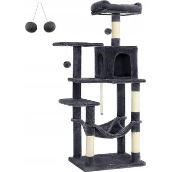 Vysoké škrabadlo, pelíšek, škrabací sloupek, věž Feandrea 101 - 160 cm