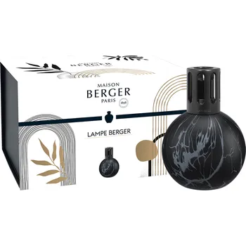 Vůně do bytu Maison Berger Paris – katalytická lampa Marbrure, černá