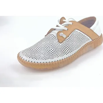 Dámské polobotky Dámské polobotky Manitu 840074-21 hnědé 37