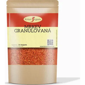 Koření Skýpala Mrkev granulovaná 3-3 mm Hmotnost: 250 g