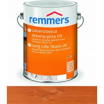 Lak na dřevo Lazura s leskem Remmers 2,5 l hnědá