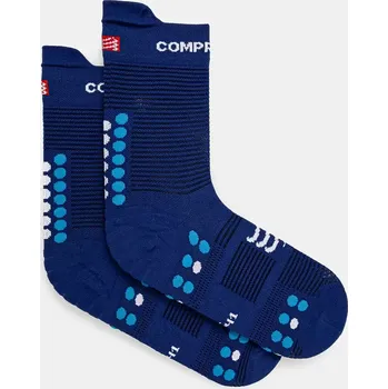 Pánské ponožky Ponožky Compressport Pro Racing Socks v4.0 Run High XU00046B modrá 55A, vel. 45/48