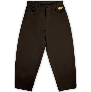 Pánské kalhoty HOMEBOY kalhoty - X-Tra Monster Cord Chocolate Brown (CHOCOLATE BROWN-43) velikost: 34/34