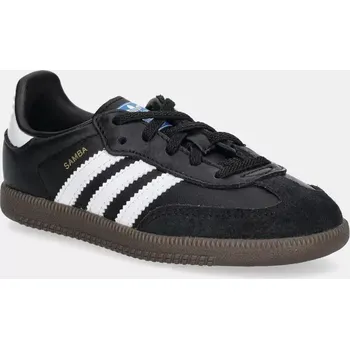 Chlapecké tenisky Dětské sneakers boty adidas Originals SAMBA OG černá barva, IE3680 99X, EUR 25