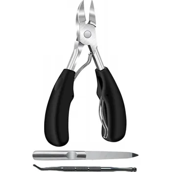 KLEŠTĚ NA ZAROSTLÉ A SILNÉ NEHTY, ŠTÍPAČKY KŮŽIČKY + PILNÍK ZATLAČOVAČ