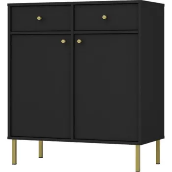 Komoda ArtLemp Komoda YEDDO 2F2S | černá