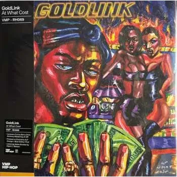 Zahraniční hudba 2LP GoldLink: At What Cost 2024 Gatefold Coloured Blue Orange Galaxy Vinyl