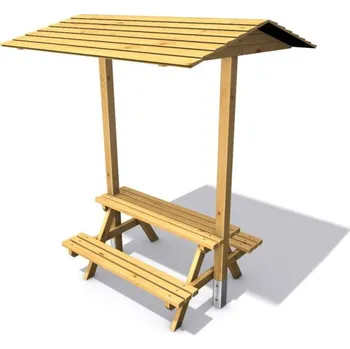 Zahradní lavice Monkey Piknikový stolek se stříškou