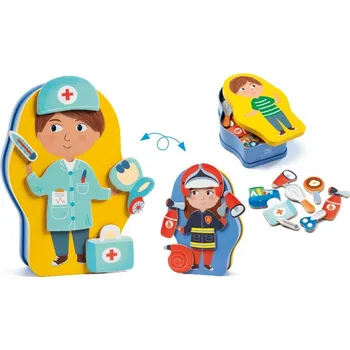 Společenská hra DJECO Magnetická hra Povolání 3+