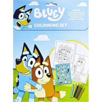 omalovánky Kreativní knížka Bluey